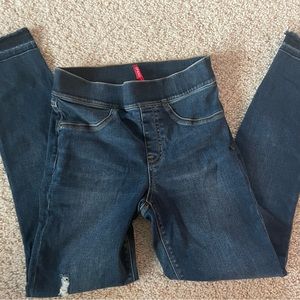 Spanx Distressed Ankle Skinny Jeans Size extra small